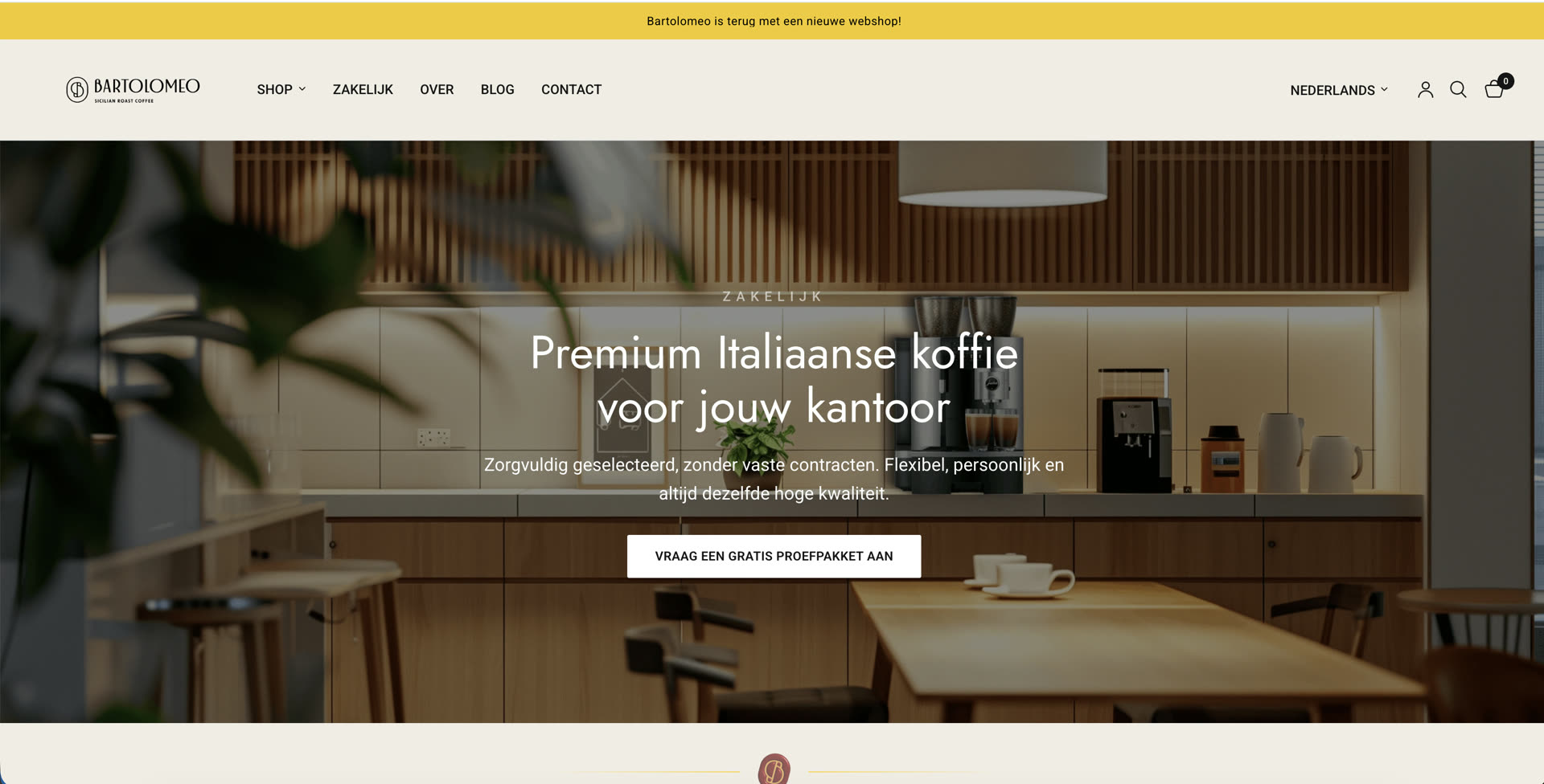 Bartolomeo webshop — screenshot 7