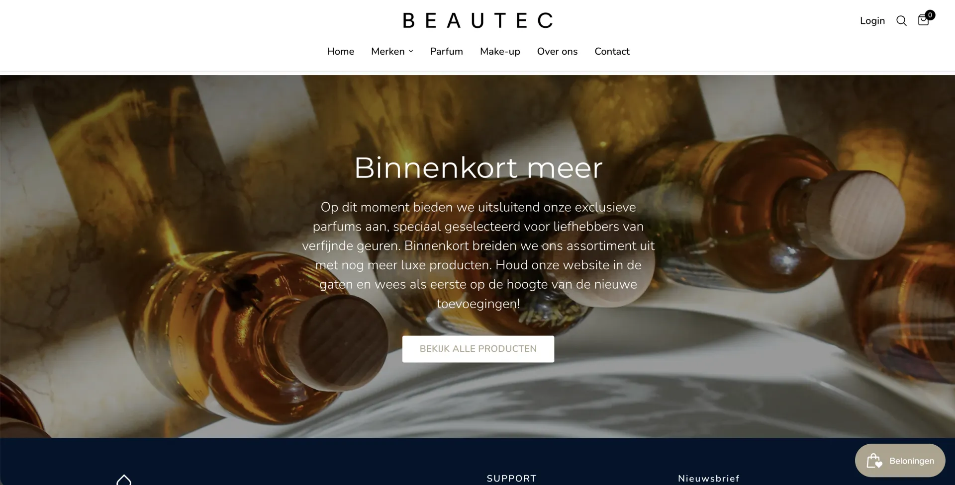 Beautec webshop screenshot 9