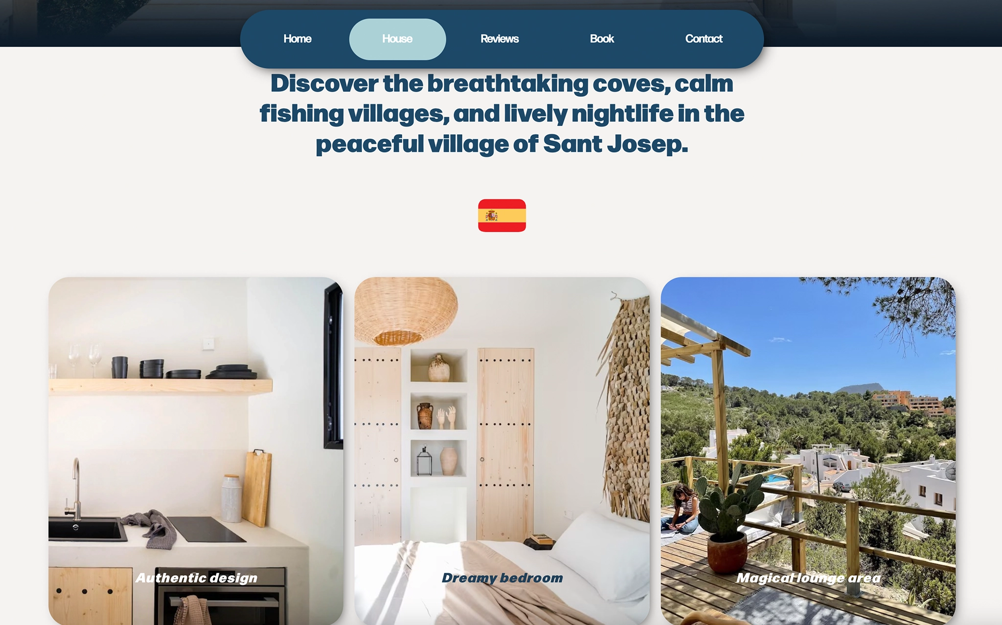 Can Natura Ibiza kamers