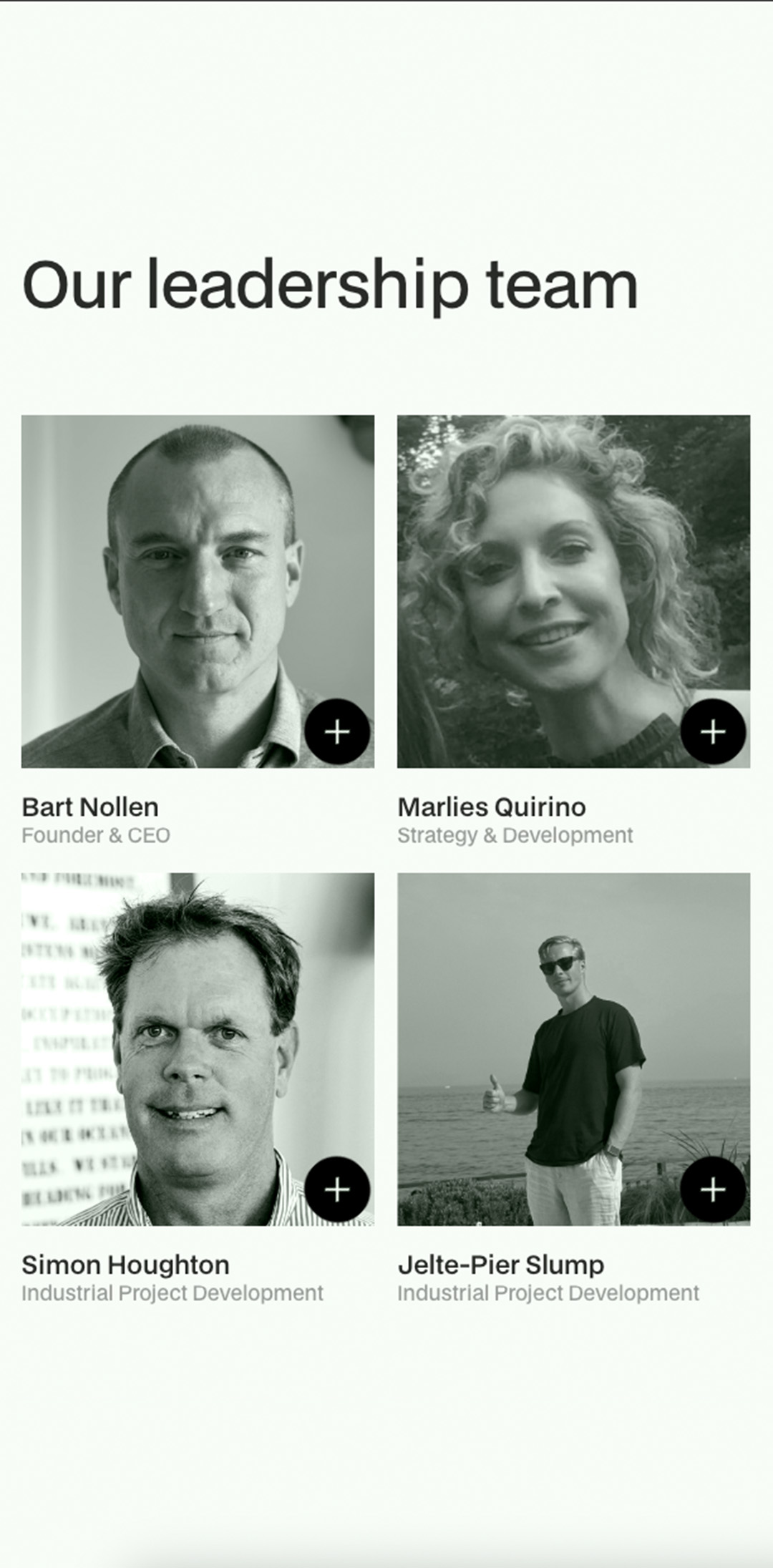 Circular Investment mobile