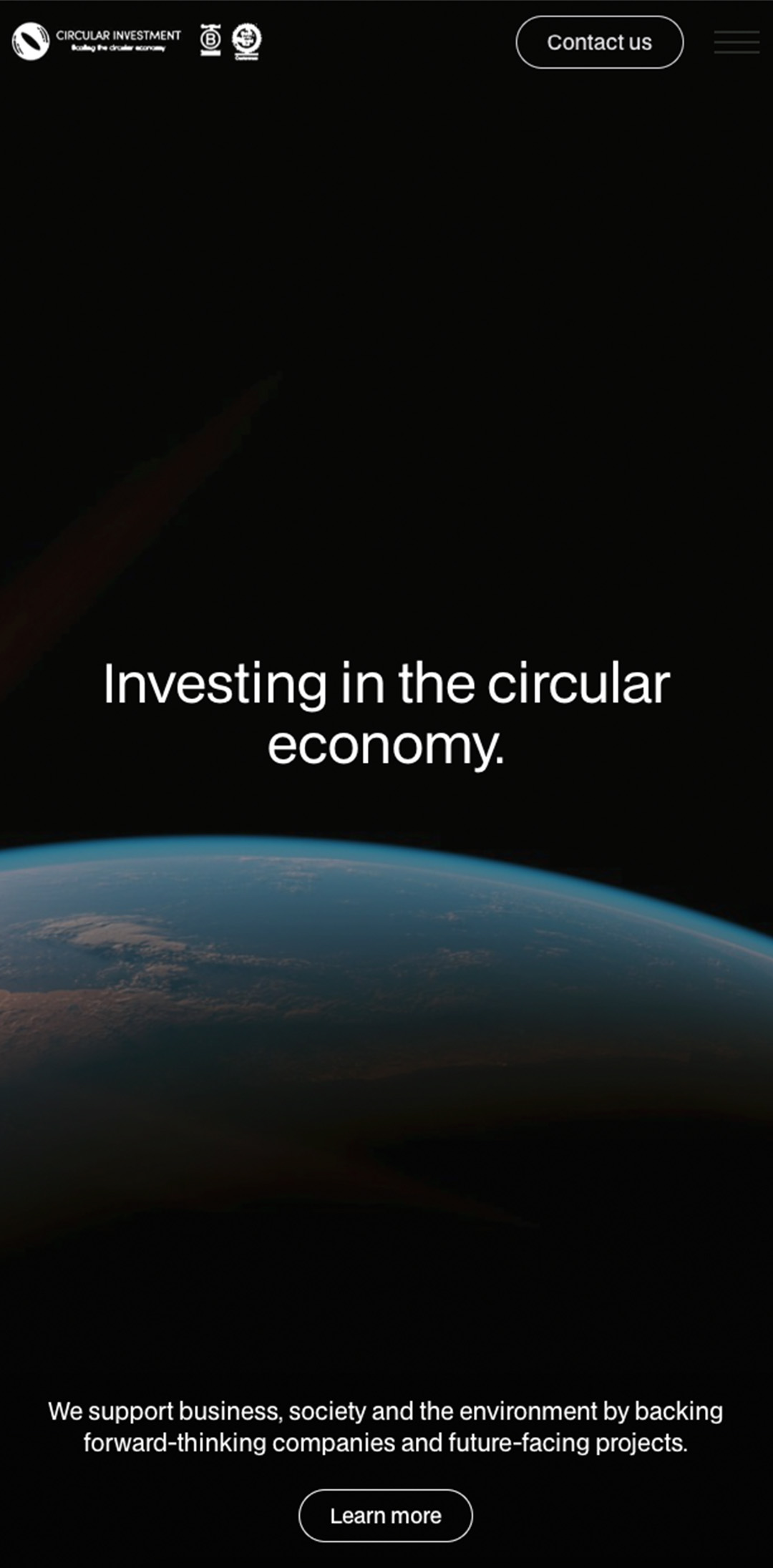 Circular Investment mobile 2