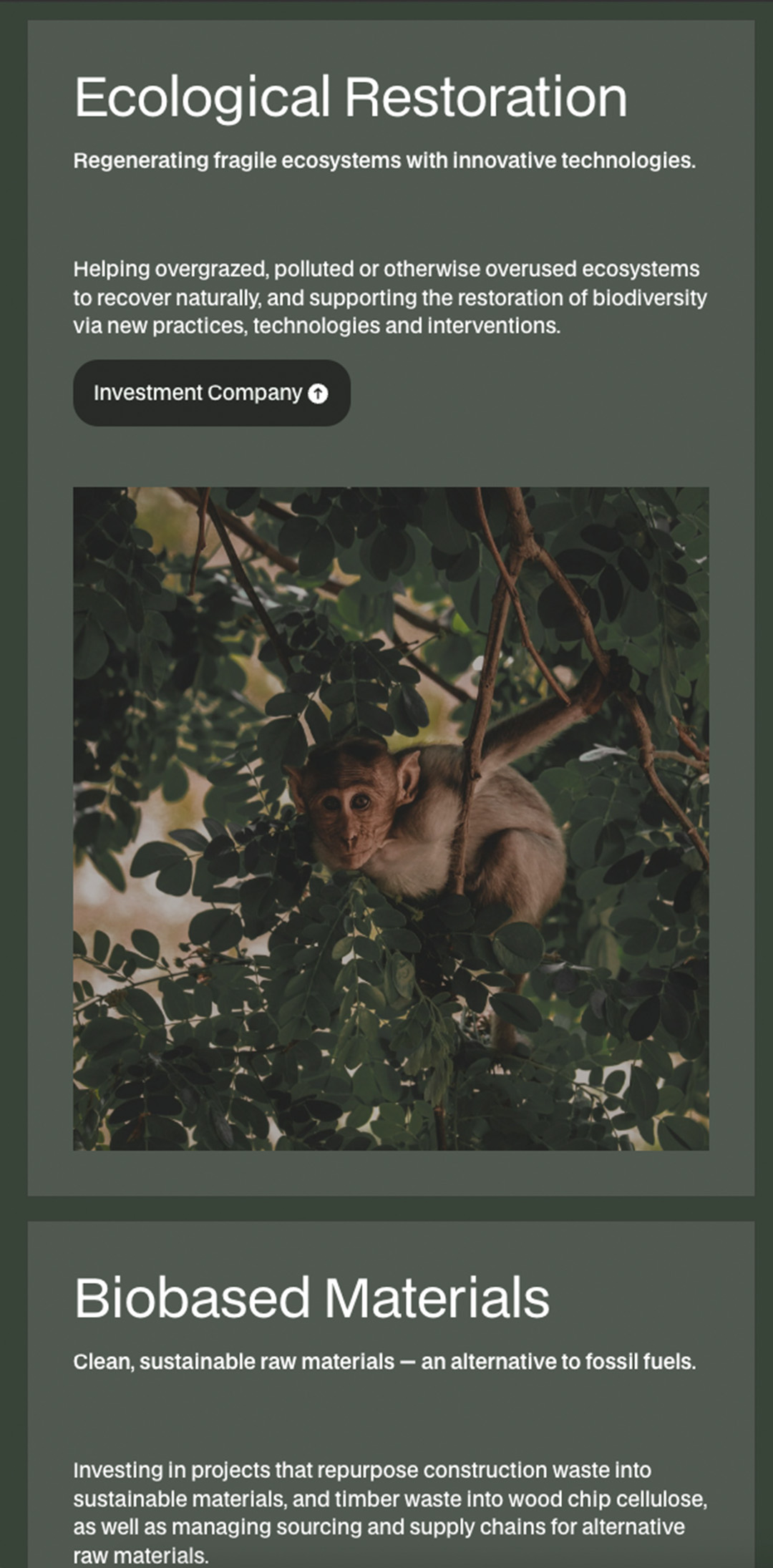 Circular Investment mobile 3