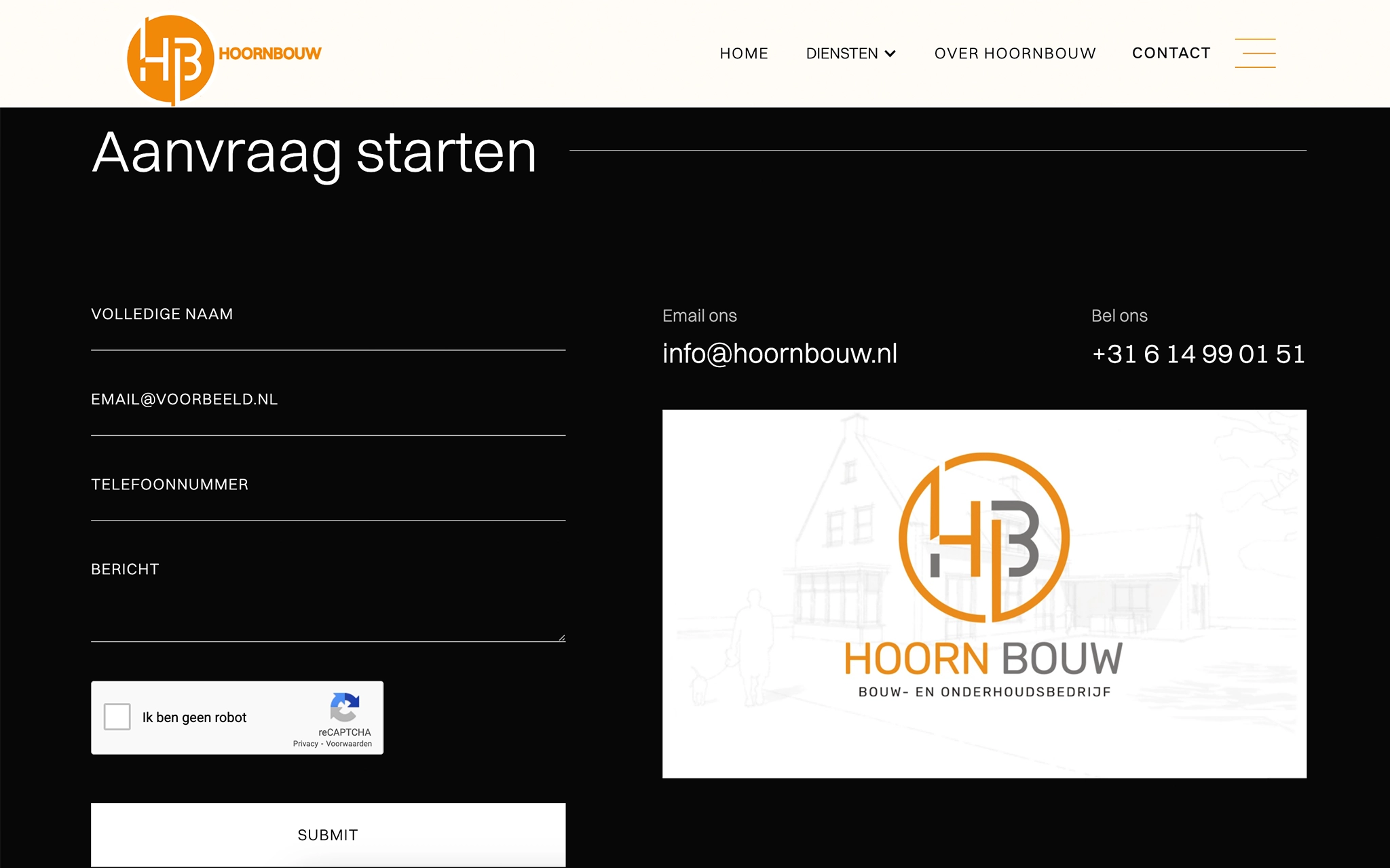 Hoorn Bouw project detail