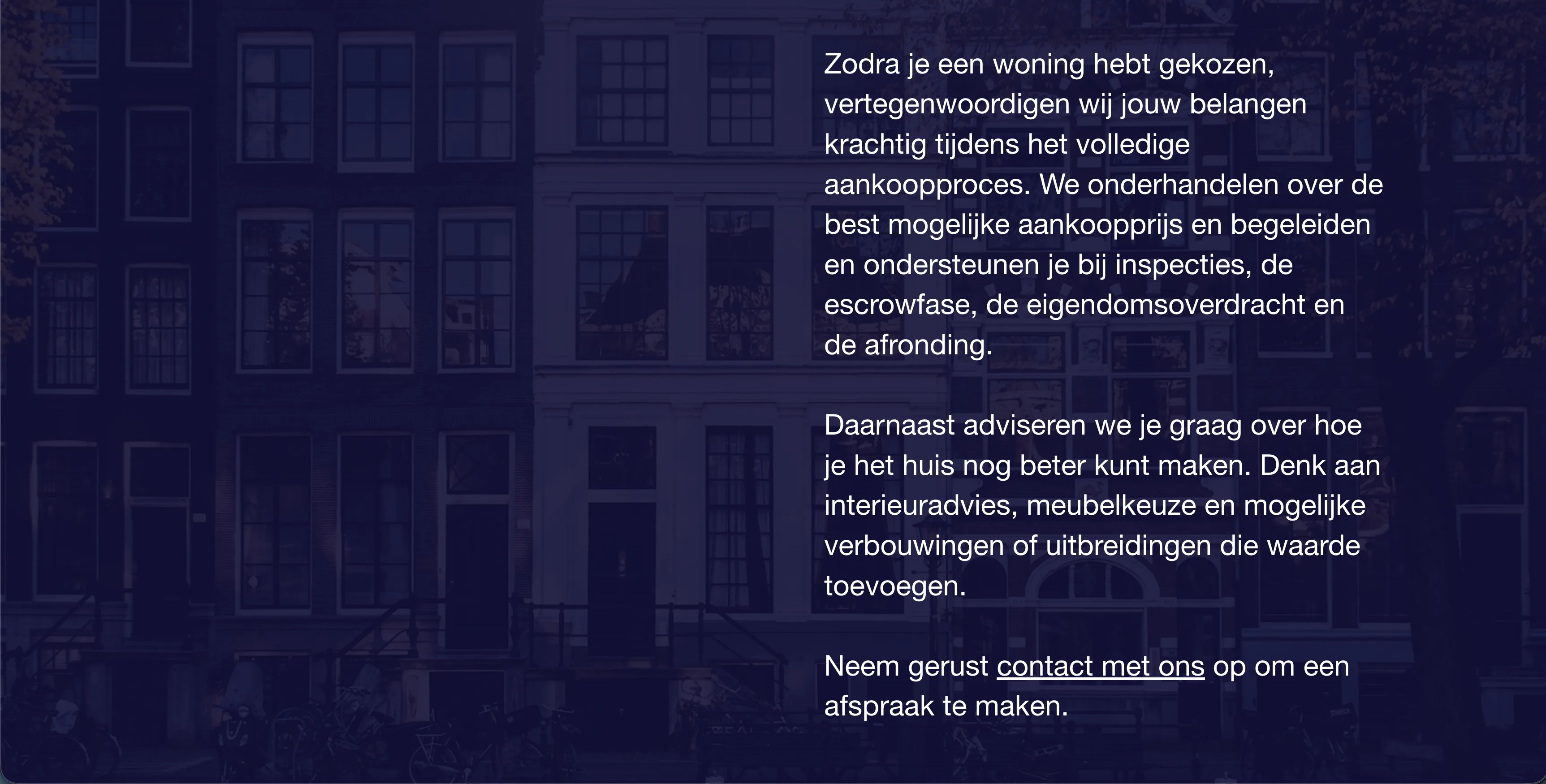 Montlaré kopers landingspagina hero – Uw huis kopen met Montlaré