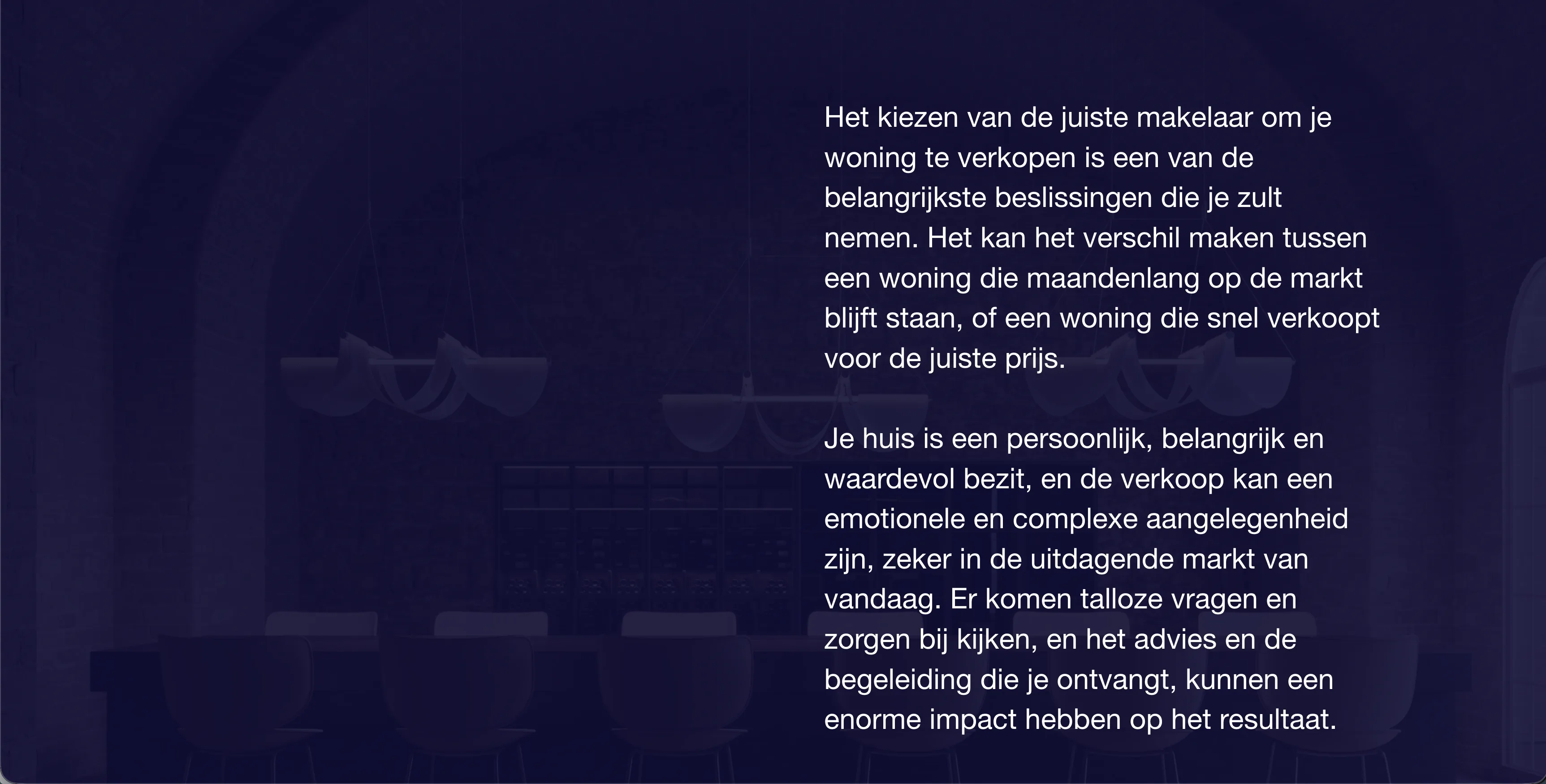 Montlaré verkopers landingspagina hero – Uw huis verkopen samen met Montlaré