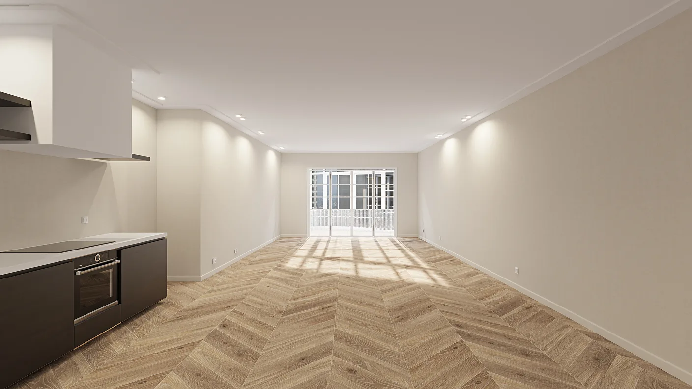 Trust Apartments - Woonkamer en keuken