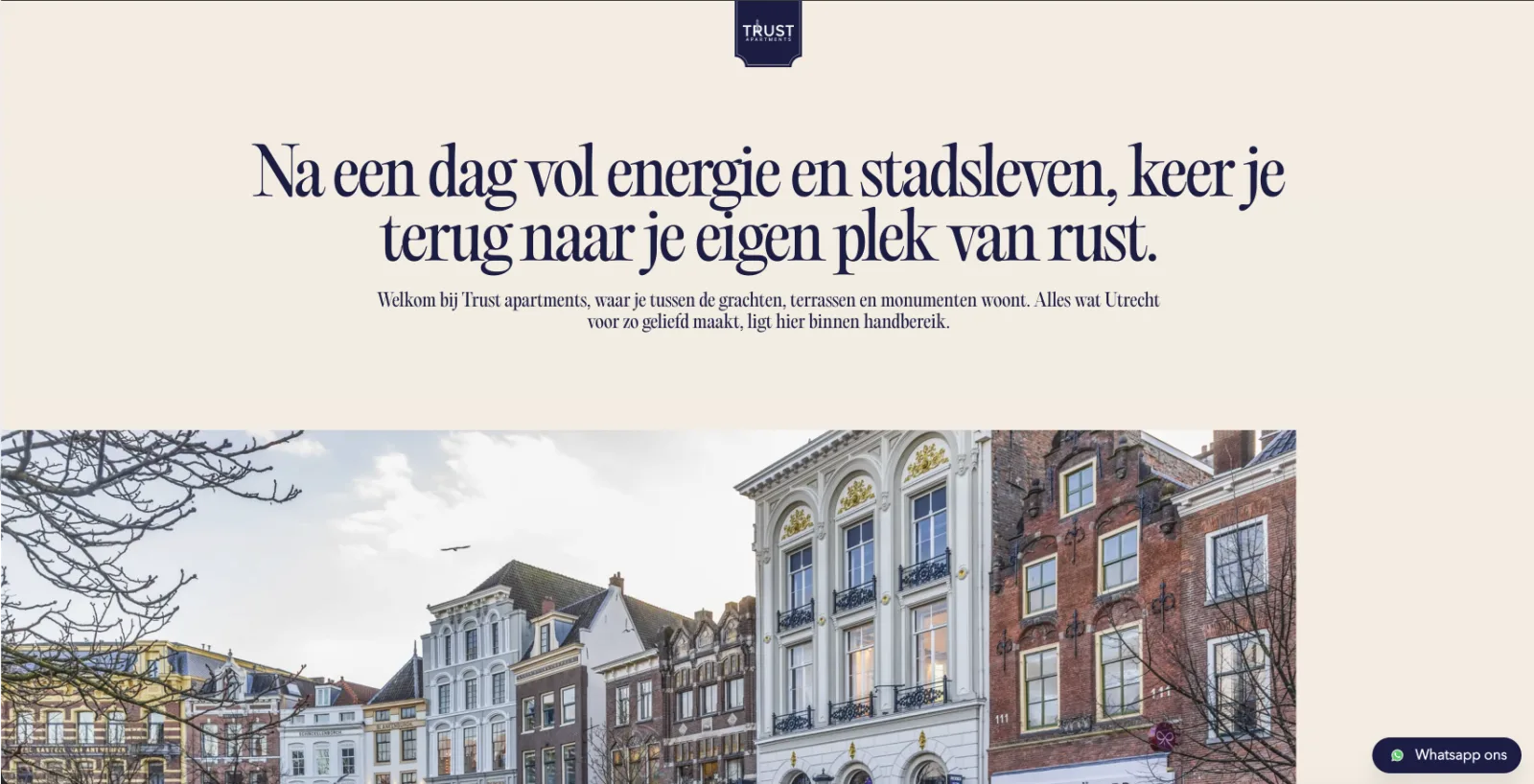 Trust Apartments website — screen 17