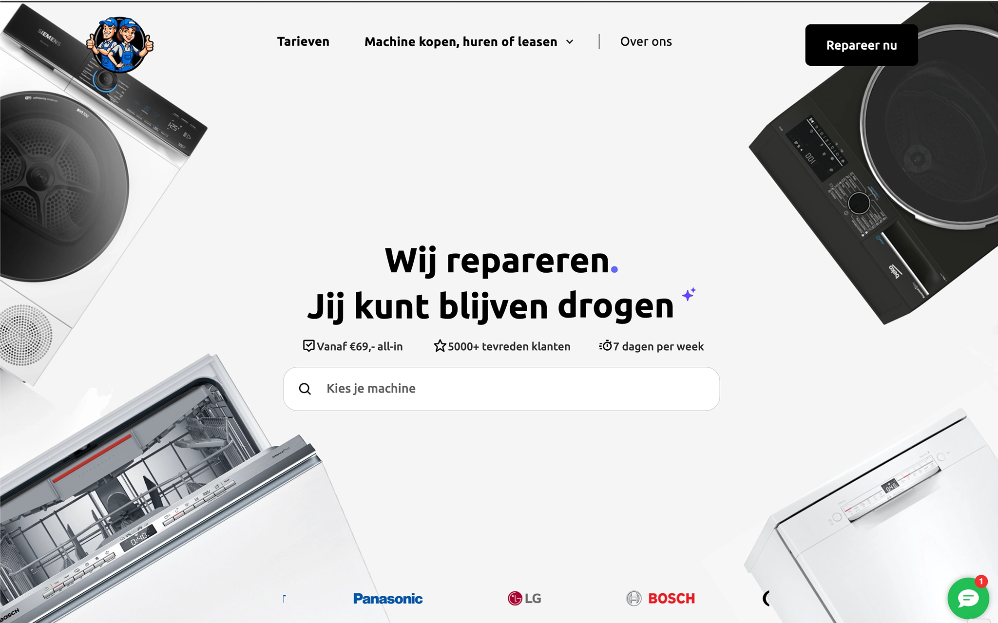 Witgoed Inspectie diensten