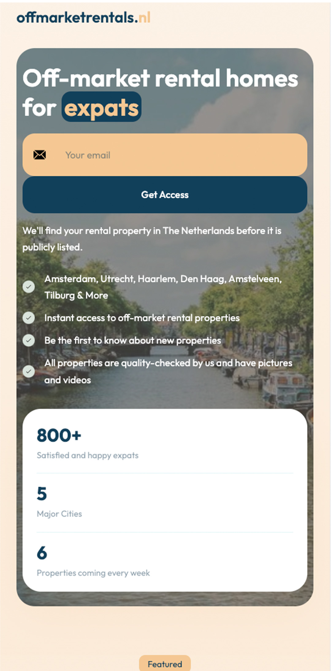 Off Market Rentals mobile 3